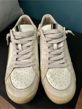 ShuShop light beige Low-Top Sneakers